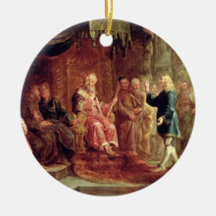 Daniel interpretiert Nebuchadnezzars ersten Traum Keramik Ornament