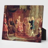 Daniel interpretiert Nebukadnezzars ersten Traum ( Fotoplatte (Seite)