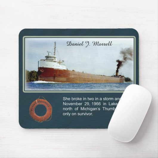 Daniel J. Morrell Schiffswrak Mousepad (Mit Mouse)