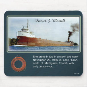 Daniel J. Morrell Schiffswrak Mousepad