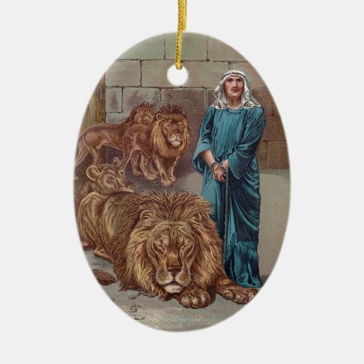 Daniel Lions Den Keramikornament (Vorne)