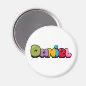 Daniel Magnet (Vorderseite/Rückseite)