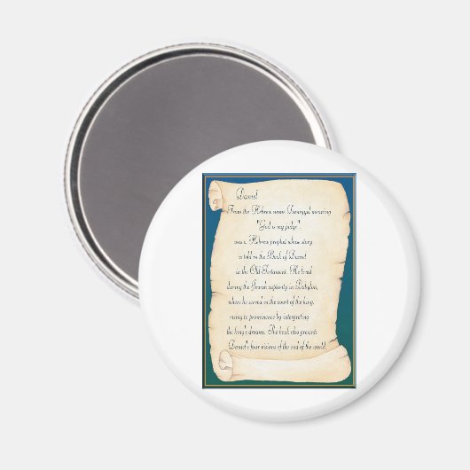 Daniel Magnet (Vorderseite/Rückseite)