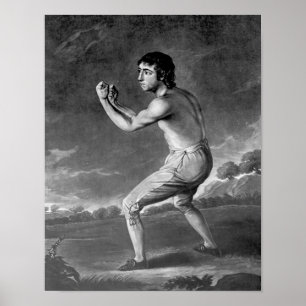 Daniel Mendoza, graviert von Henry Kinsbury, 1789 Poster