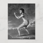 Daniel Mendoza, graviert von Henry Kinsbury, 1789 Postkarte (Vorderseite)