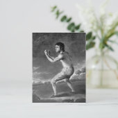 Daniel Mendoza, graviert von Henry Kinsbury, 1789 Postkarte (Stehend Vorderseite)