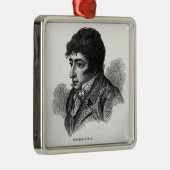Daniel Mendoza Silbernes Ornament (Rechts)