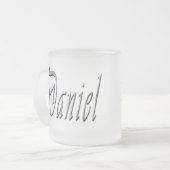 Daniel, Name, Logo, Mattglastasse (Vorderseite Links)