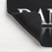 Daniel Name mit tröpfelndem flüssigem Metall Mousepad (Ecke)