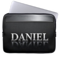 Daniel Name mit tropfendem flüssigem Metall