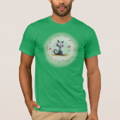 DANIEL-Peptid, Katzen-Design mit individuellem Tex T-Shirt (Vorderseite)