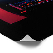 Daniel Ricciardo Formula One Racing Champion Poster (Ecke)