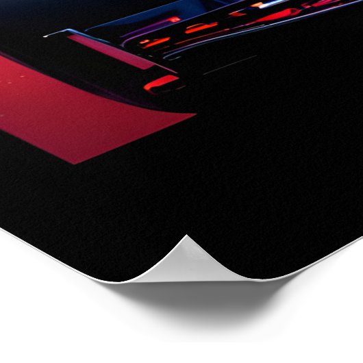 Daniel Ricciardo Formula One Racing Champion Poster (Ecke)