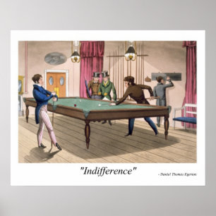 Daniel Thomas Egerton-Indifferenz Poster