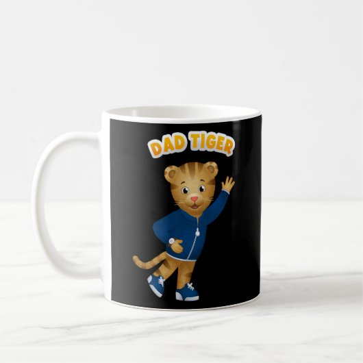 Daniel Tigers Nachbarschafts-Vater Tiger Kaffeetasse (Links)