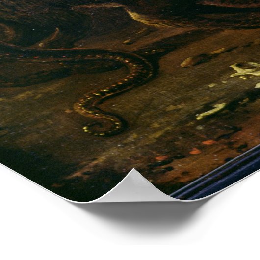 Daniel tötet den Drachen von Baal Poster (Ecke)