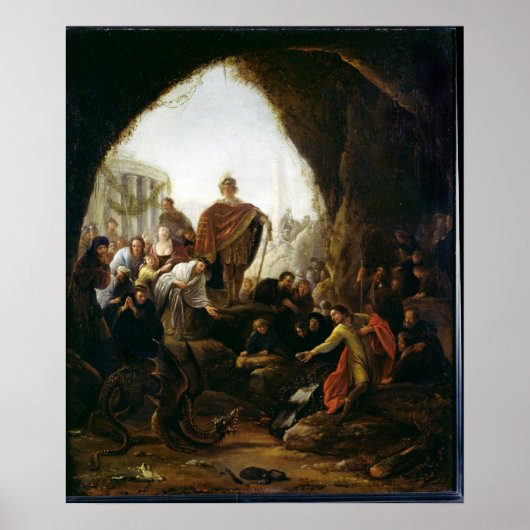 Daniel tötet den Drachen von Baal Poster (Vorne)