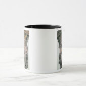 Daniel und Jesaja in der Debatte, sechseckiger Tasse (Zentrum)