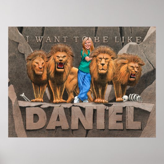 Daniel und The Lion's Den - Mädchen Poster (Vorne)