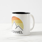 Daniel Washington Retro Zweifarbige Tasse (VorderseiteRechts)