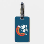 Daniel Washington Sun Eagle Gepäckanhänger (Rückseite vertikal)