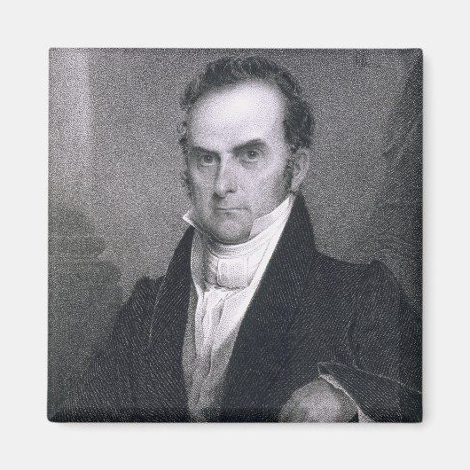 Daniel Webster (1782-1852) (Gravieren) Magnet (Vorne)