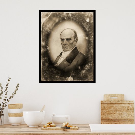 Daniel Webster Daguerreotype 1845 Poster (Küche)