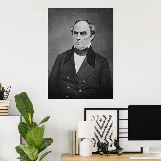 Daniel Webster Poster (Heimbüro)