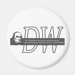 Daniel Webster-Zitat-Magnet Magnet