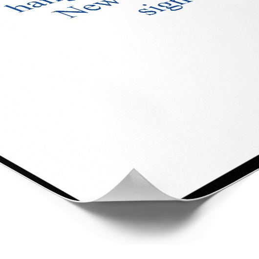 Daniel Websters alter Mann Poster (Ecke)