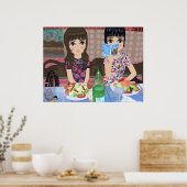 Daniela & Miva Poster (Küche)