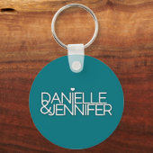 Danielle und Jennifer Aquamariner Schlüsselanhänge Schlüsselanhänger (Vorderseite)