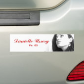 Danielle Ussery Promo Autoaufkleber (Auf Auto)