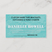 Danielle Visitenkarten Visitenkarte (Rückseite)