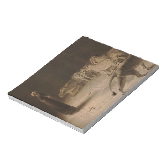 Daniel's Antwort auf den König von Briton Riviere Notizblock (Rotiert)