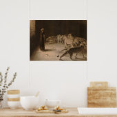 Daniel's Antwort auf den König von Briton Riviere Poster (Küche)