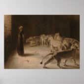 Daniel's Antwort auf den König von Briton Riviere Poster (Vorne)