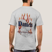 Daniels Leistung - gewalttätiges Hahn-Laufen T-Shirt (Rückseite)