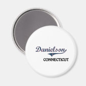 Danielson Connecticut City Classic Magnet (Vorderseite/Rückseite)