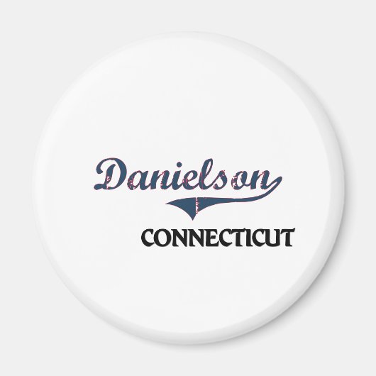Danielson Connecticut City Classic Magnet (Vorne)