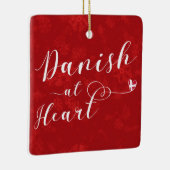Dänisch für Herzurlaub Dekoration (Rechts)