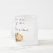 Dänisch haben mattglastasse (Vorderseite Links)