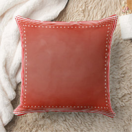 Dänisch Inspiriert Red Kissen