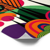 Dänisch-skandinavische Minimalistische Moderne Kun Poster (Ecke)