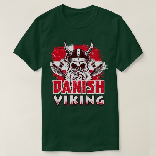 Dänisch Viking 3 T-Shirt (Design vorne)