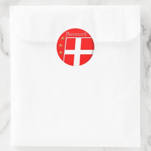 dänische Aufkleber (Tasche)