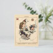 Dänische Bildkarten Vintag Postkarte (Stehend Vorderseite)