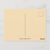 Dänische Bildkarten Vintag Postkarte (Rückseite)