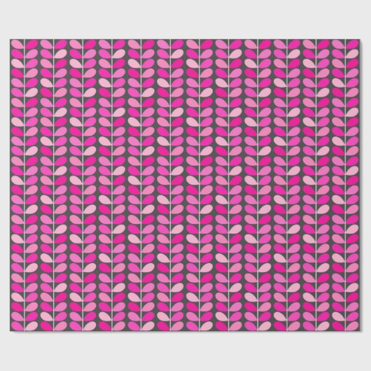 Dänische Blätter aus der Mitte des Jahrhunderts, F Geschenkpapier (Flach)