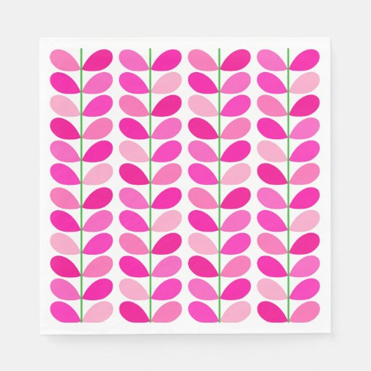 Dänische Blätter des Mittelalters, Schattierungen  Serviette (Vorderseite)